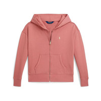 RALPH LAUREN Girl's Polo Ralph Lauren Kids Terry Full Zip Hoodie (Big Kids)