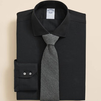 Brooks Brothers 弹力Supima棉免烫人字纹衬衫