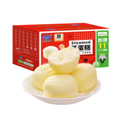 港荣 蓝莓果汁灌芯蒸蛋糕