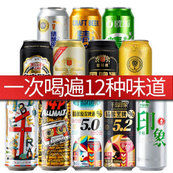 千岛印象 精酿啤酒 500ml*12罐