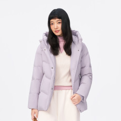 波司登 秋冬男士商务羽绒服中防风连帽短款加厚外套