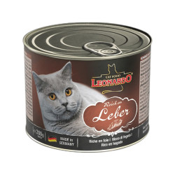 LEONARDO 猫罐头LEONARDO主食罐头无谷鲜肉罐头幼猫湿粮成猫 家禽200g*10