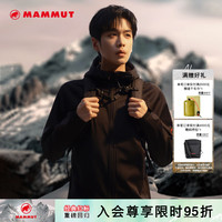 MAMMUT Clion 男女款运动户外防风防泼水透汽保暖连帽鹅绒羽绒服 黑色 S