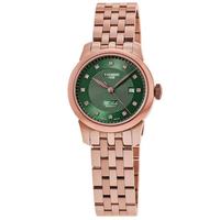 TISSOT 女士手表瑞士表日历显示动力储存自动机械钢带商务佩戴通勤百搭