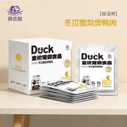 萌吉雅 全价主食猫饭添加蜂花粉营养补水均衡增肌湿粮包猫粮猫罐头 500g
