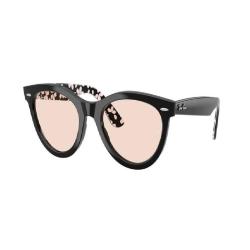 Ray-Ban 椭圆形太阳镜男女通用墨镜0RB2241F