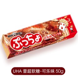 悠哈 普超软糖 果汁夹心 休闲零食