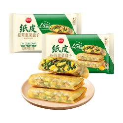 思念 中国大陆 纸皮松茸韭菜盒子 240g*2袋