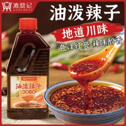 漉鼎记 油泼辣子420克瓶装
