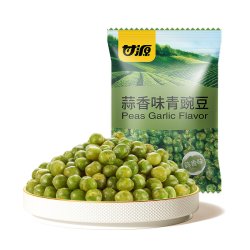 甘源 蒜香青豌豆官方旗舰店芥末味零食坚果办公室追剧看球下酒菜