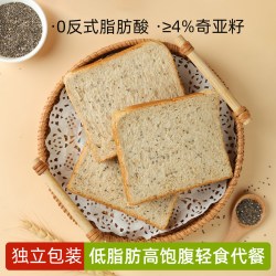 凯利来 奇亚籽全麦吐司面包 500g