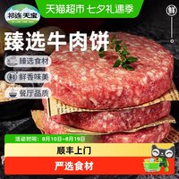祁连天宝 牛肉饼原味5片共计500g