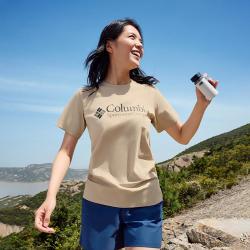 Columbia 春夏男女城市户外运动旅行野营短袖T恤