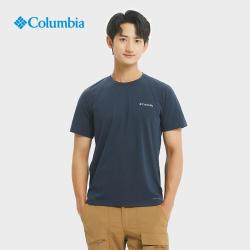 Columbia 男吸湿UPF50防晒防紫外线透气短袖T恤AE0805