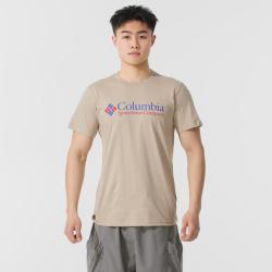 Columbia 夏季款圆领短袖男上衣时尚户外舒适透气日常跑步健身训练运动T恤