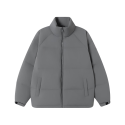 京东京造 鸭绒加厚保暖 石墨灰 XL 男士羽绒服