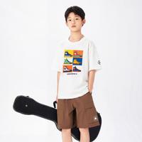 匡威 26夏季新品匡威儿童短袖T恤大童休闲圆领男童短T