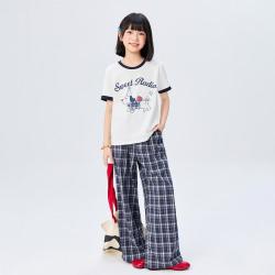 爱依服 商场IEF2026夏季时尚洋气休闲风女童上下套裤