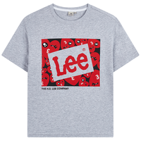 Lee 纯棉薄款印花儿童短袖T恤