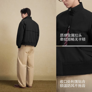 波司登 B260135347 90绒立领夹克 黑色 M 男士羽绒服