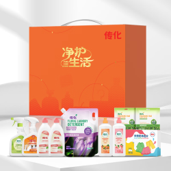 传化 净护生活礼盒家庭清洁好物内衣裤用洗衣液洗衣浴室清洁除湿防霉 净护生活礼盒
