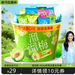 溜溜梅 加量全家桶480g
