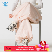 adidas 三叶草女裤 2026夏季新款休闲宽松梭织长裤运动时尚潮流气球裤女