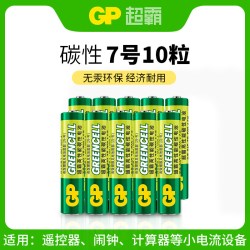超霸 绿超高性能碳性干电池