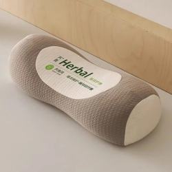 全荞麦护颈立体枕 35*15cm 咖色