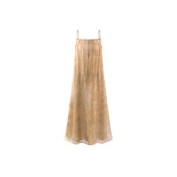 BURBERRY SOLSOL BY SOLSOL AUTI SEMINARIO 女士桑蚕丝吊带连衣裙 AS26AWDS01SI01RW