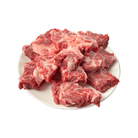 科尔沁 带肉牛骨双拼 脖骨段4斤+脊骨段4斤 清真牛肉