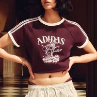 adidas 三叶草女子运动T恤KX0734