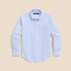 Brooks Brothers Boys Non-Iron Stretch Cotton Oxford Sport Shirt