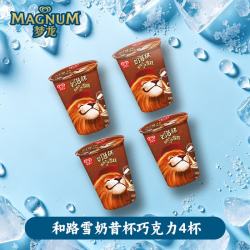 和路雪 梦龙   奶昔杯巧克力口味雪糕90g*4