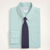 Brooks Brothers 布克兄弟 免烫条纹长袖衬衫 修身版