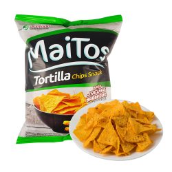 MaiTos 印尼Maitos玉米片140g经典烧烤味薯片膨化食品休闲零食