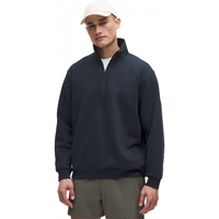 lululemon Steady State 男士半拉链卫衣 拉绒 海军蓝 M