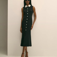 Brooks Brothers 女士无袖衬衫裙