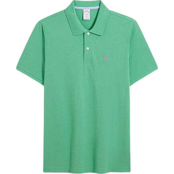 Brooks Brothers BB100219579P1 珠地网眼纯棉 短袖Polo衫