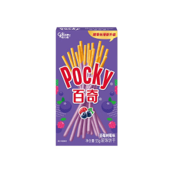 格力高 百醇百奇系列 休闲零食 百奇蓝莓树莓