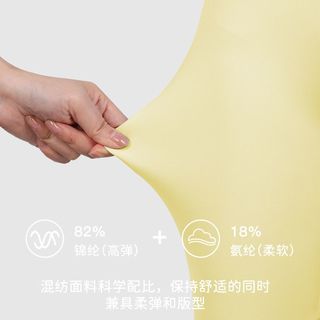 悦步 抗氯速干防晒 女童连体泳衣