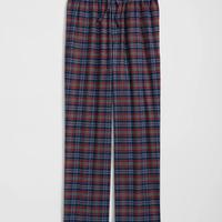 Brooks Brothers 布克兄弟 棉质法兰绒格纹 男士休闲裤