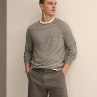 Brooks Brothers 男士亚麻棉羊绒混纺卫衣