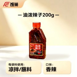 饭巢 油泼辣子 380g 瓶装