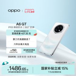 OPPO A6 GT 5G手机 8GB+256GB 岩雾蓝