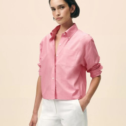 Brooks Brothers 女士衬衫 The Cropped Button-Down Shirt