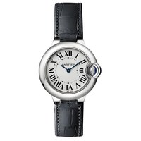 Cartier 蓝气球系列 女士腕表 W69010Z4 银白盘皮带石英机芯