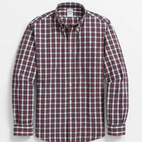Brooks Brothers 男士衬衫 Poplin Tartan