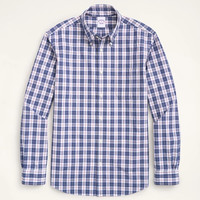 Brooks Brothers 男士衬衫 Poplin Check