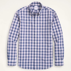 Brooks Brothers 男士衬衫 Poplin Check
